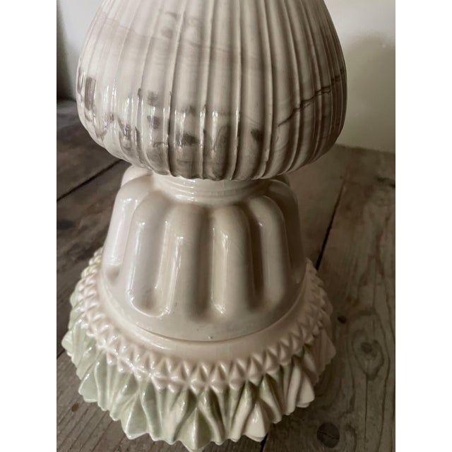 Lotus Flower in Porcelain, 1960s, in Very Good conditions. Designed 1960 to 1969