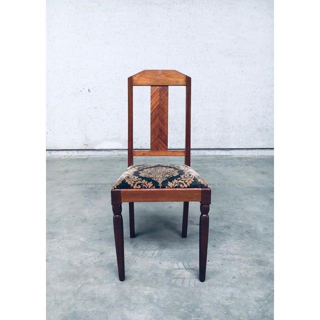 Dutch Modern Haagsche School Dining Chair, Netherlands, 1930s For Sale - Image 14 of 15