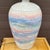 Ceramic Vintage Sunset Rainbow Crackle Glazed Ceramic Table Lamp For Sale - Image 7 of 12
