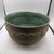 Traditional Banded Pottery Bowl With Green Interior For Sale - Image 3 of 12