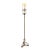 1910s Candleabra Floor Lamp With Lion Heads in Solid Cast Brass #2612 For Sale