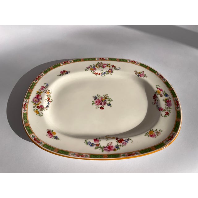 Ceramic Antique Porcelain Serving Platter from Minton, 1905 For Sale - Image 7 of 7