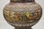 Antique Japanese Champleve Cloisonne Enamel Bronze Twin Handle Vessel Vase For Sale In Philadelphia - Image 6 of 9