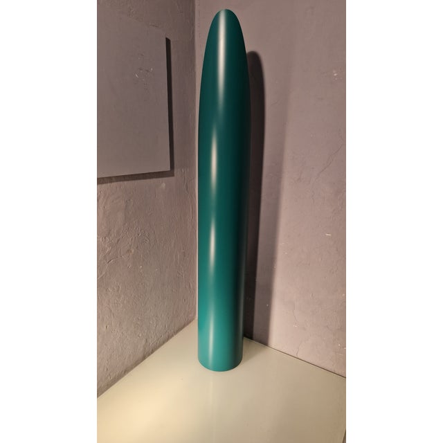 Model Unghia Nail Lipstick Floor Mirror in Petrol Green For Sale - Image 15 of 15