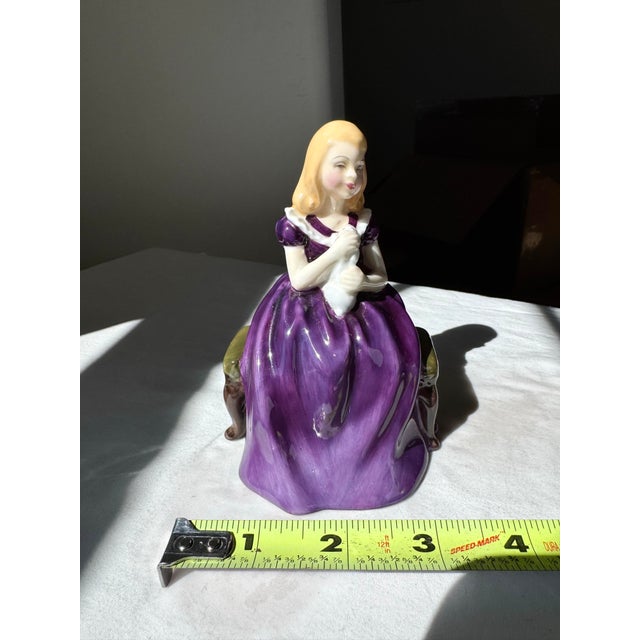 Mid 20th Century Royal Doulton Figurine ~ “Affection” ~ Hn 2236 For Sale - Image 10 of 12