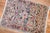 1920s Early 20th Century Traditional Blue Pink Formal Kerman Mat Rug - 2' x 2'9" For Sale - Image 5 of 6