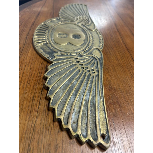 Tan Bentley Garage Plaque, 1960s For Sale - Image 8 of 9