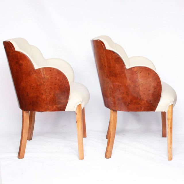 Vintage Cloud Chairs, 1930s, Set of 2 For Sale - Image 3 of 9