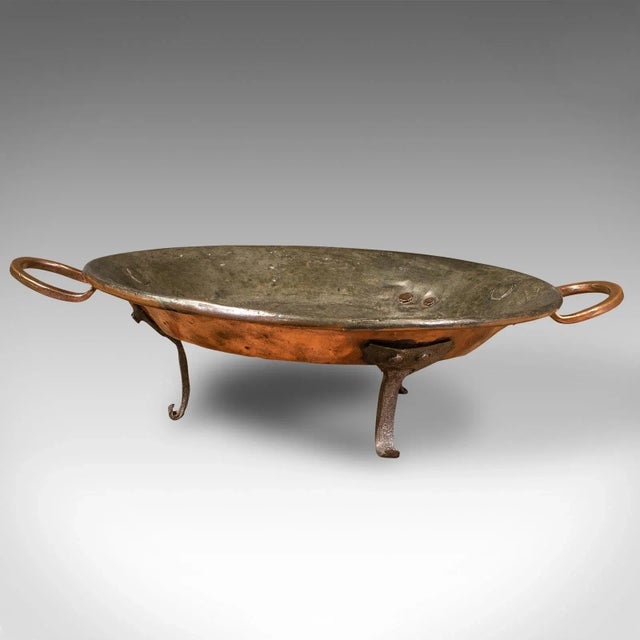 18th Century 1750s Antique Georgian English Copper Cooking Dish For Sale - Image 5 of 12