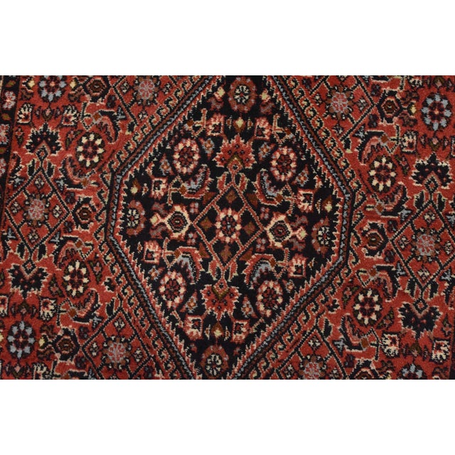 Fine Bidjar Runner 2’10” X 9’8” Red Wool Traditional Hand-Knotted Oriental Rug For Sale - Image 4 of 13