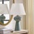 Traditional Elwyn Light Blue Table Lamp For Sale - Image 3 of 6