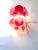 Red Red Murano Glass Disc 2 Level Wall Light Sconce from Simoeng For Sale - Image 8 of 10