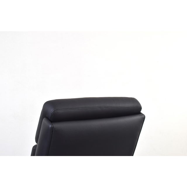 Black Swing Lounge Chair by Reinhold Adolf and Friedrich Wilhelm Möller for COR, 1970s For Sale - Image 8 of 13