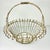 1950s Vintage French Art Nouveau Boho Chic Medium Jardiniere Basket Planter. For Sale - Image 12 of 17