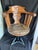 Cast Iron and Oak Captains Chair For Sale - Image 11 of 13