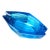Vintage Sklo Union Blue Glass Ashtray – Czech For Sale
