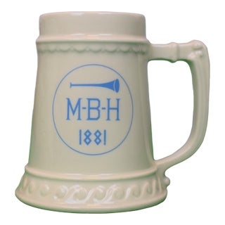 Meadow Brook Hunt 1881 Ceramic Tankard/ Mug For Sale