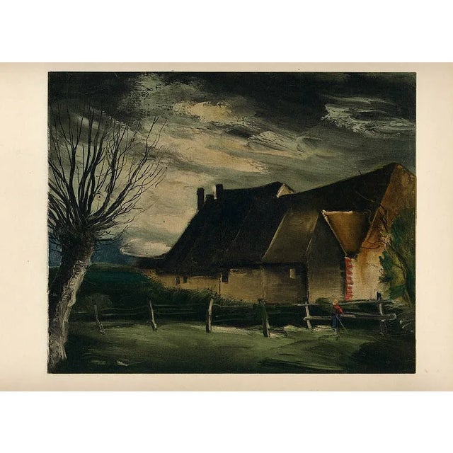 Title: Haute folie Artist: Maurice de Vlaminck Country: France Medium: Lithograph – 23 Marks: Signed in plate, not...
