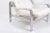 Metal Modular Chrome-Plated Metal Armchair, 1970s For Sale - Image 7 of 10