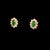 Natural Finely Faceted Quality Tourmaline Diamond Earrings 14k Gold 0.85 TCW Certified $1,250 113472 Please look at the...
