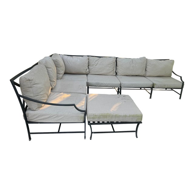 Restoration Hardware Outdoor Sectional Sofa Chairish