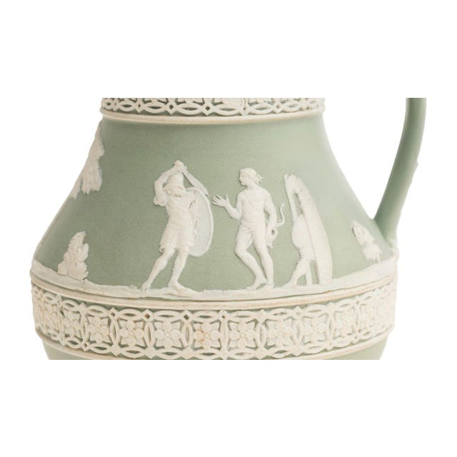Pitcher with mythological scenes, Wedgewood ceramics manufacturer. Second half of 1800. Good condition. This piece is...