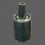 Late 20th Century Mid-Century-Modern Textured Reactive Glaze Pottery Bottle Vase Green Blue Color For Sale - Image 5 of 9