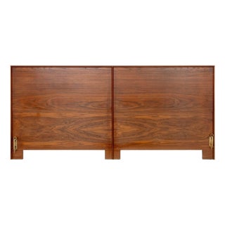 Danish Modern Teak King Size Headboard For Sale