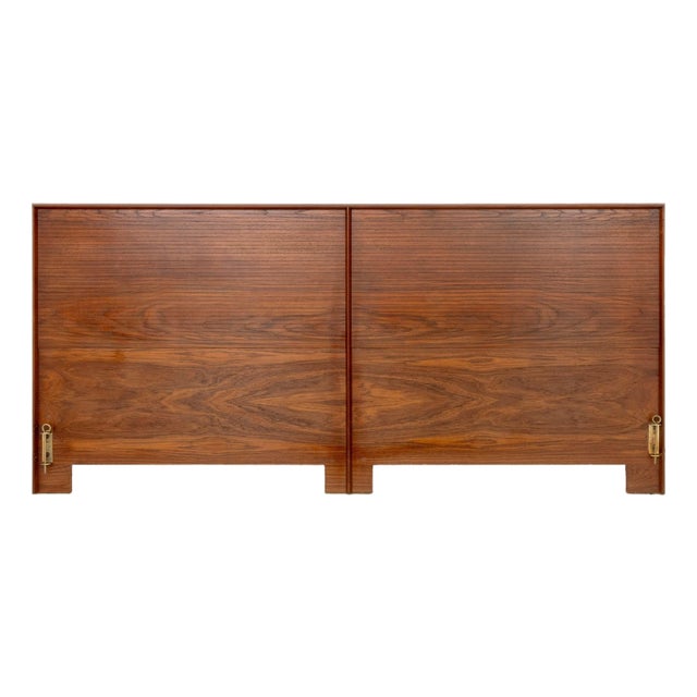 Danish Modern Teak King Size Headboard For Sale