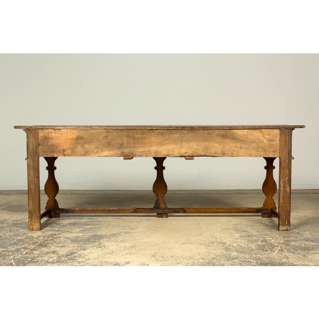 Late 18th Century English Pine Dresser Base or Server With Three Drawers For Sale - Image 18 of 18