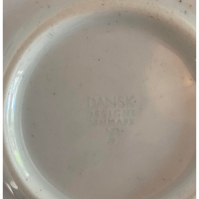 Ceramic Vintage Dansk Blue Mist Salad Plates - Set of 6 For Sale - Image 7 of 7