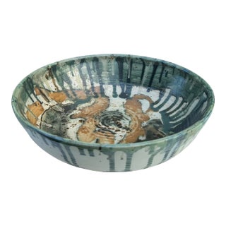 1992 Phelps Studio Pottery Bowl, 11.25” For Sale