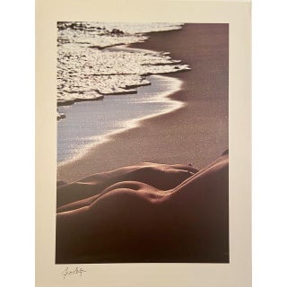 Circa 1980 Lucien Clergue French Photographic Lithograph with Printed Signature For Sale