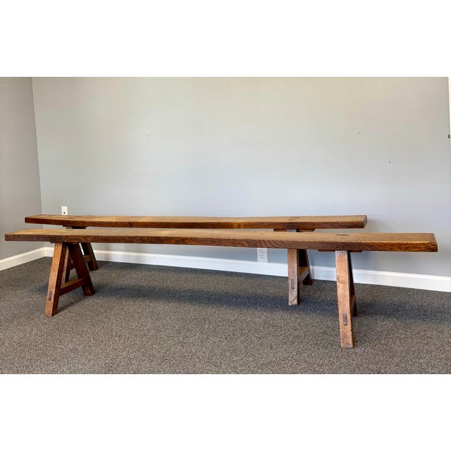 Late 19th Century French Benches - A Pair For Sale - Image 9 of 9