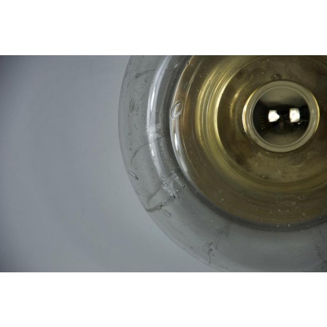 Mid-Century Blown Glass Wall Lamps attributed to Doria, 1960s, Set of 2 For Sale - Image 6 of 11