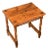 French 20th Century Carved Walnut Stool For Sale
