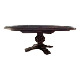 Lorts Round Traditional Dining Table For Sale