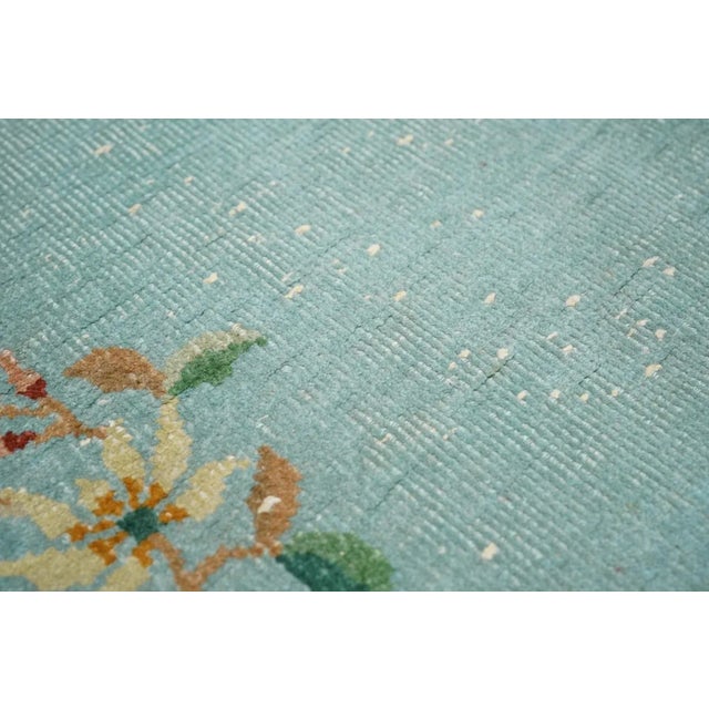 Vintage Chinese Runner 3'6'' x 9'6'' For Sale In New York - Image 6 of 11