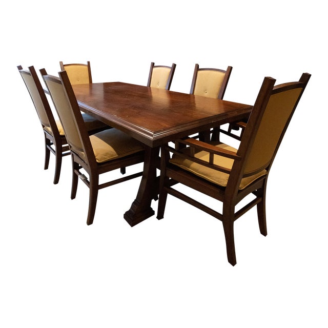 Harden Furniture Napa Valley Dining Table and Chairs Set of 7 Chairish
