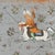 Sky Blue Pair of 19th Century Persian Miniature Paintings of Polo Players For Sale - Image 8 of 12