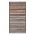 1950s Vintage Shahsavan Persian Kilim in Gray and Red Stripes, From Rug & Kilim For Sale