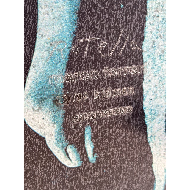 Table by Mimmo Rotella and Marco Ferreri, 2000s For Sale - Image 12 of 13