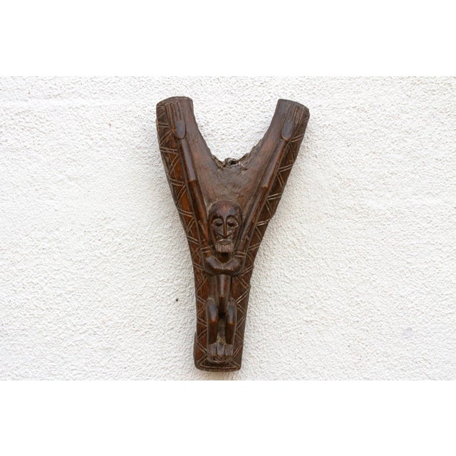 African Antique Baule Architectural Wall Art For Sale - Image 3 of 9