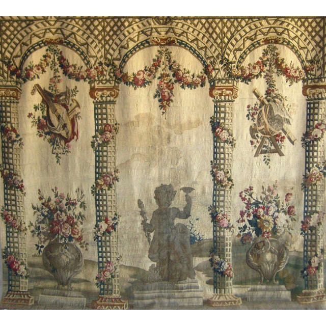 So many things to say about this outstanding Aubusson , first very rare subject directly inspired by the gardens of...