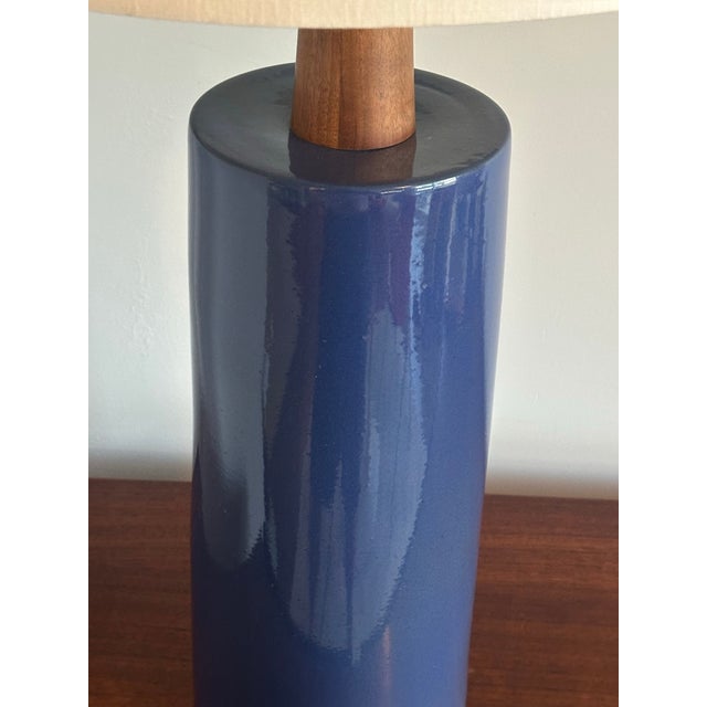 Ceramic 1960s Mid-Century Modern Marshall Studios by Jane and Gordon Martz Large Table Lamp For Sale - Image 7 of 10