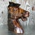 Boho Chic Vintage Boho Carved Wood Horse Head For Sale - Image 3 of 11