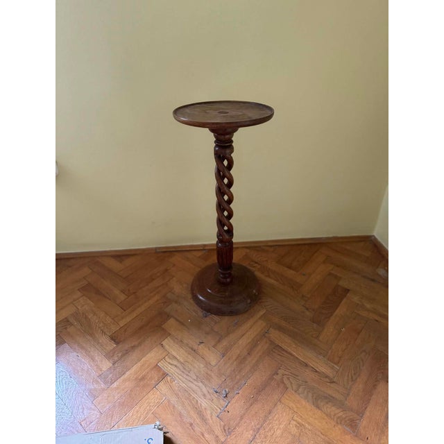 Mid-Century Modern Vintage Hungarian Plant Stand, 1960s For Sale - Image 3 of 5