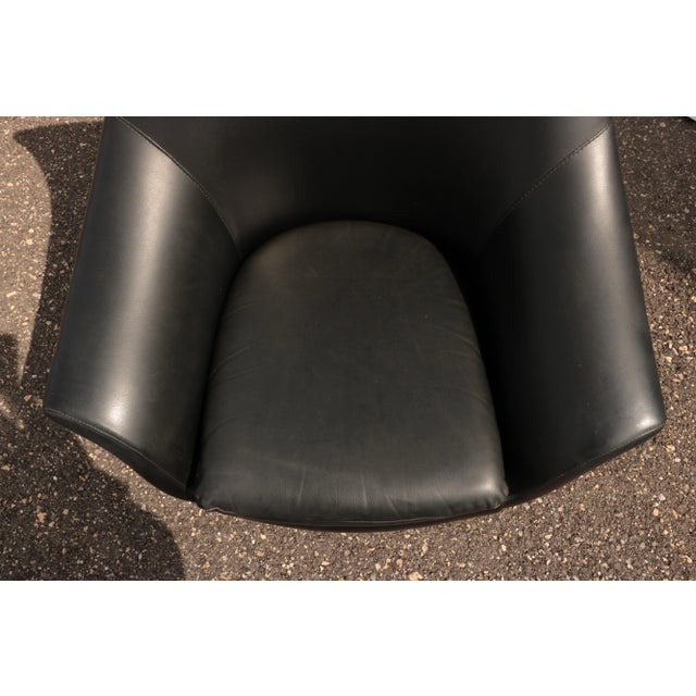 Mid 20th Century Swivel Lounge Chair For Sale In Madison - Image 6 of 9