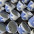 Edo Hand-Painted Yunomi Tea Cups, Japan, Set of 18 For Sale - Image 9 of 18