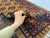 Terracotta Brown Turkmen Tribal Wool Runner Rug, 2'10" X 16' For Sale - Image 11 of 13